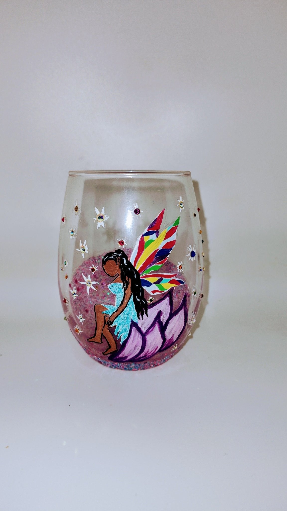 Blk fairy glass