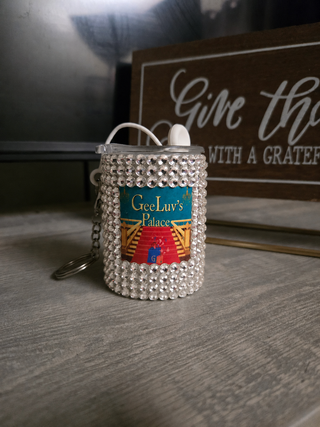 Mini tumblers keychain