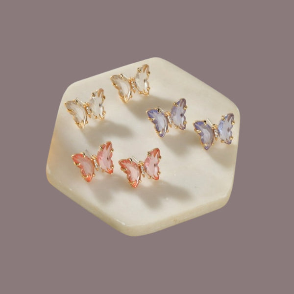 Butterfly earrings