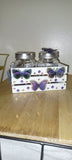 Butterfly mini mug set