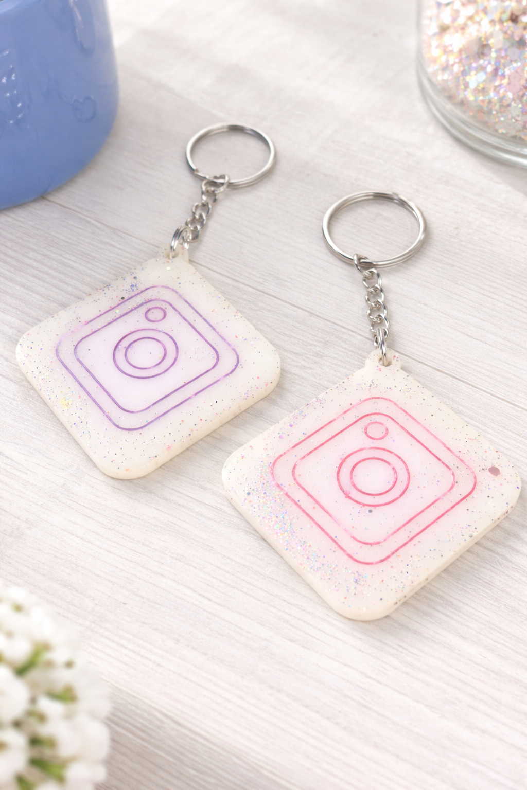 Power Charm NFC Keychain (Tap to Share Instantly)