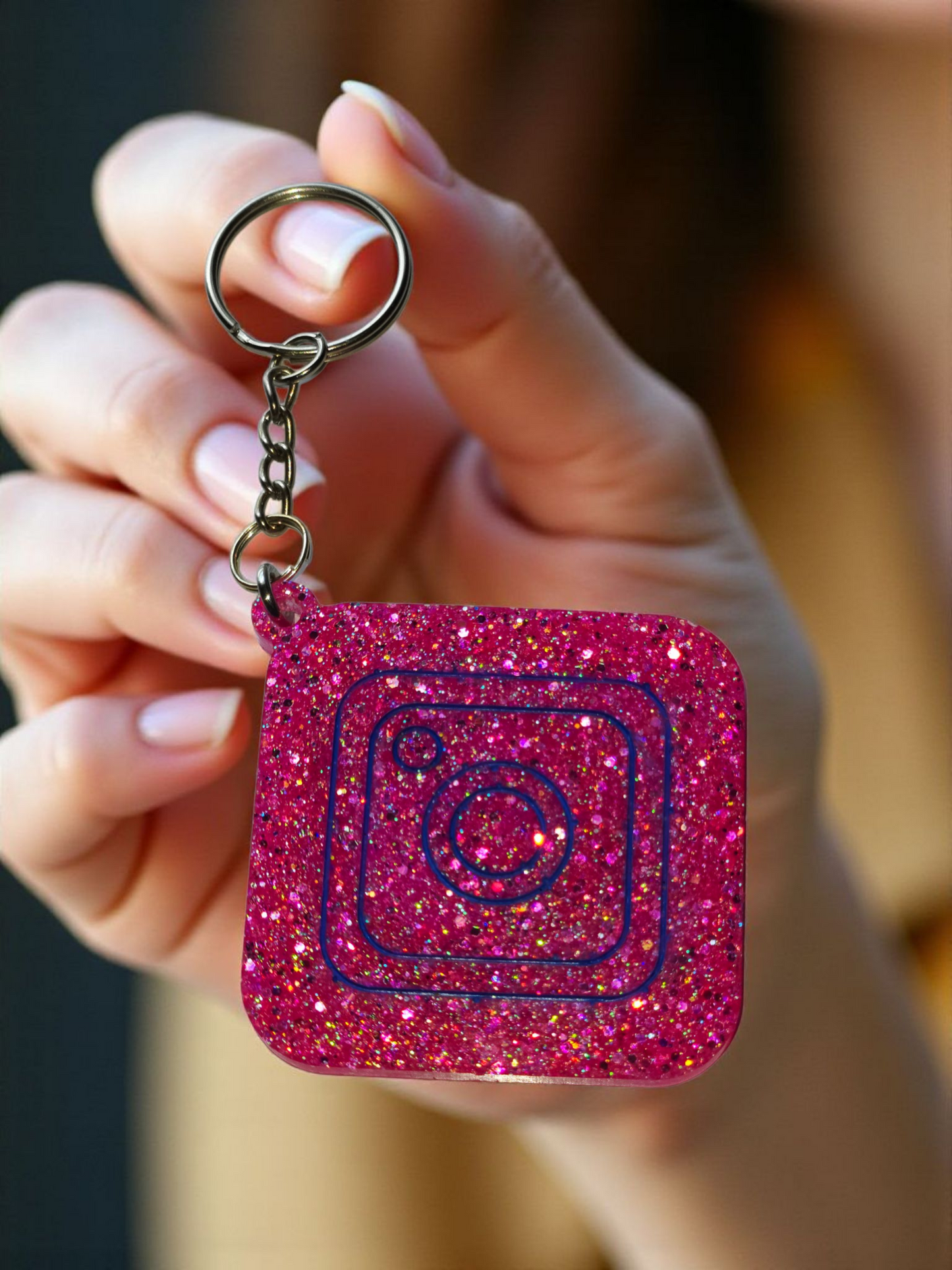 Power Charm NFC Keychain (Tap to Share Instantly)