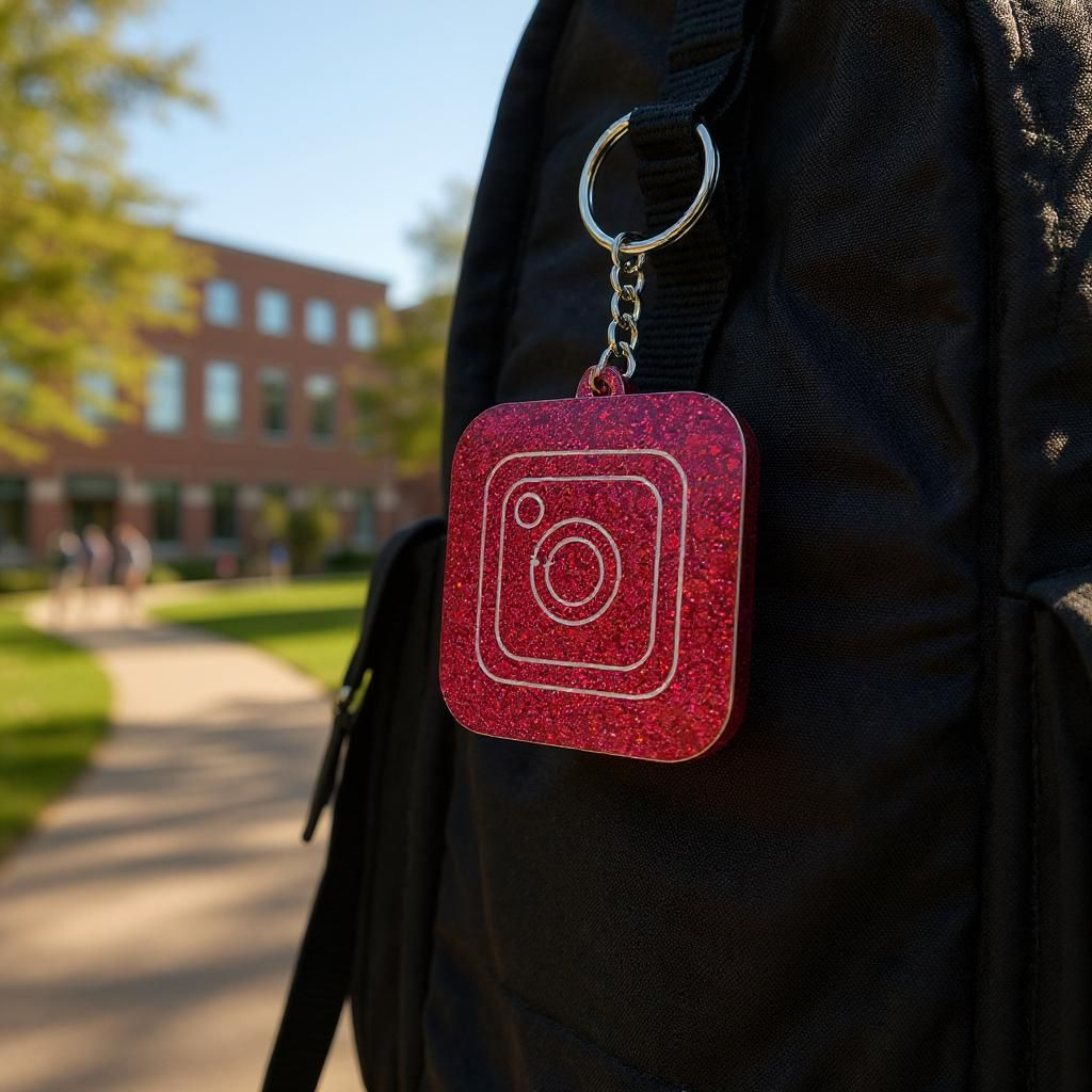 Power Charm NFC Keychain (Tap to Share Instantly)